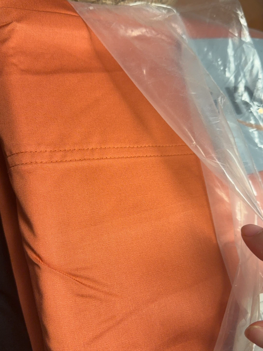 Bedsure King Size Sheet Set - Orange - photo 2