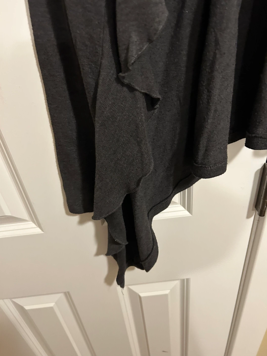 SWS Grey Ruffle Cardigan - photo 3