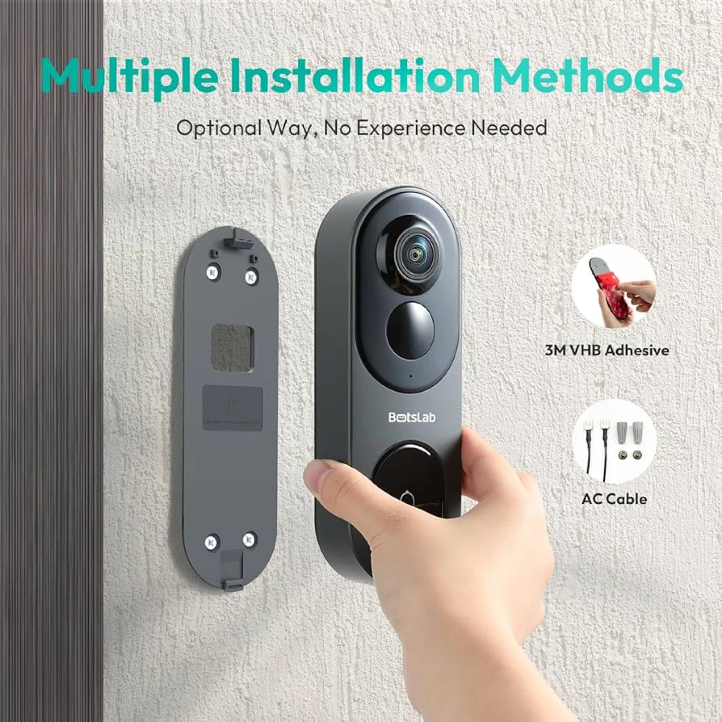 Botslab Video Doorbell 2 Pro R811 - photo 2