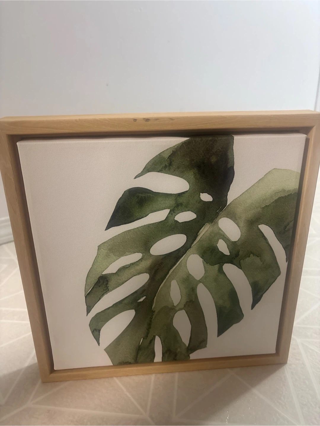 Monstera Leaf Canvas Art - photo 2