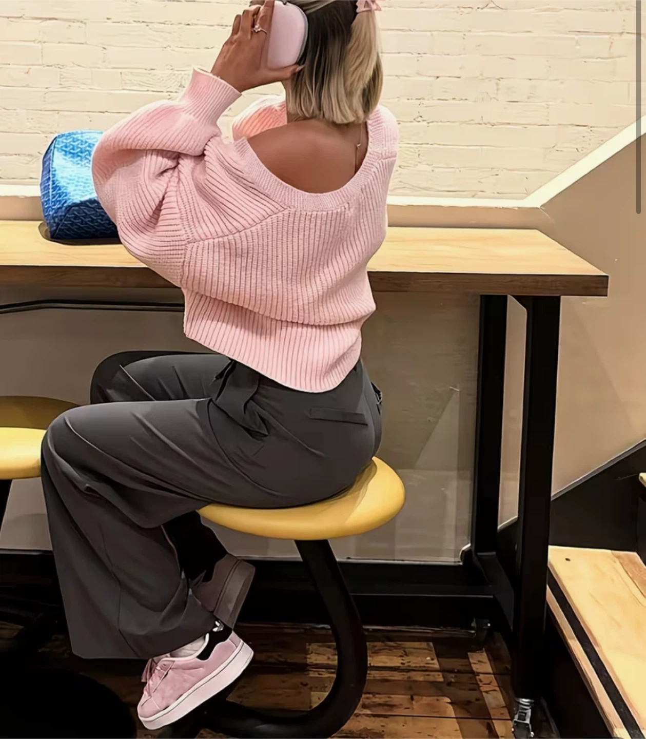 Pink Oversized Cardigan Sweater - photo 2