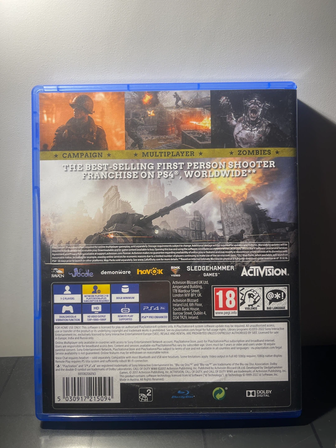 Call of Duty WWII PS4/PS5 Game - photo 3