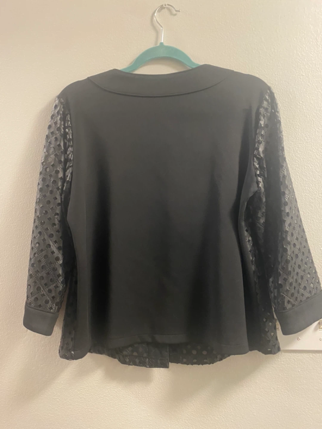 Linea Domani Black Perforated Jacket - photo 2