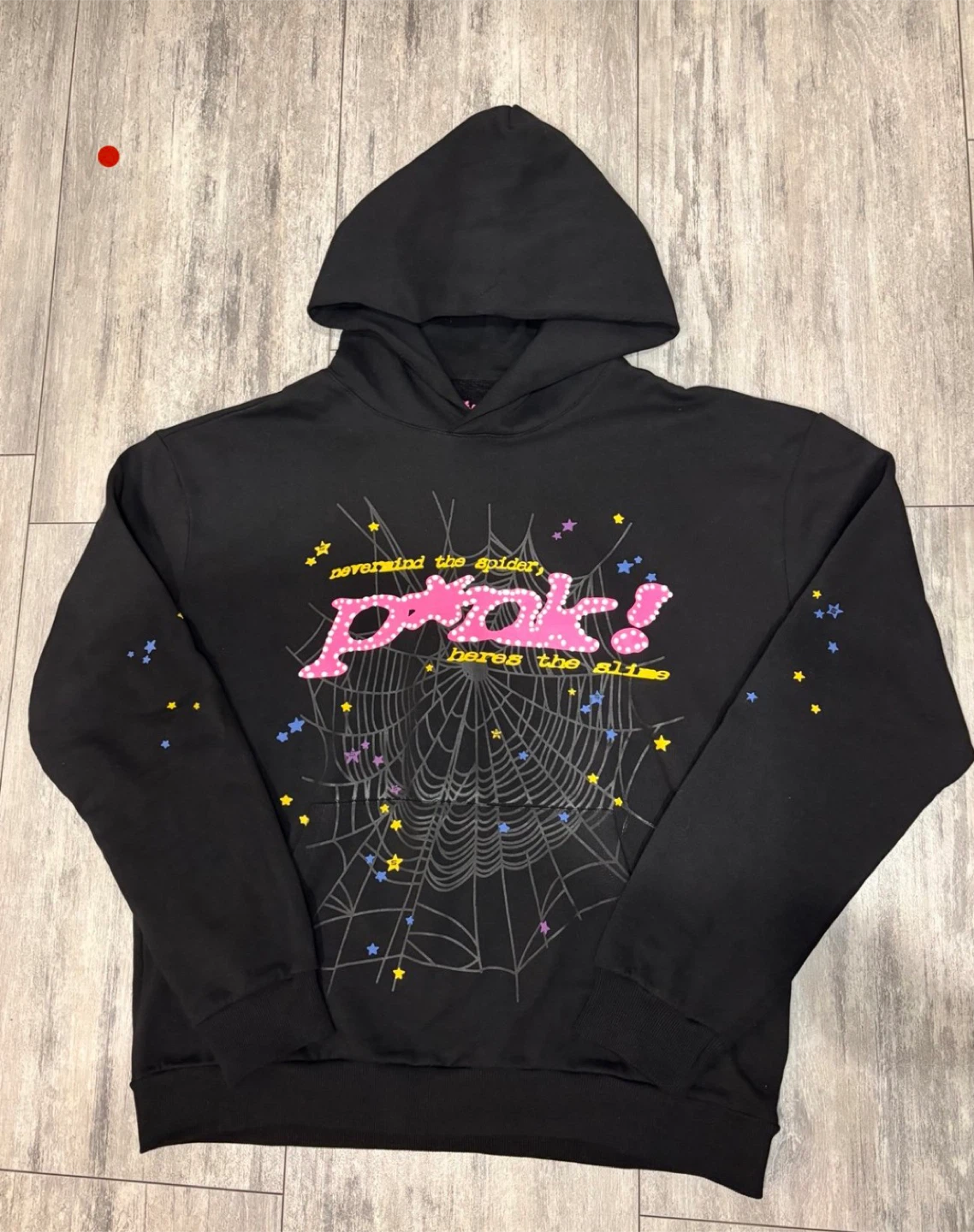 Pink! Spiderweb Hoodie