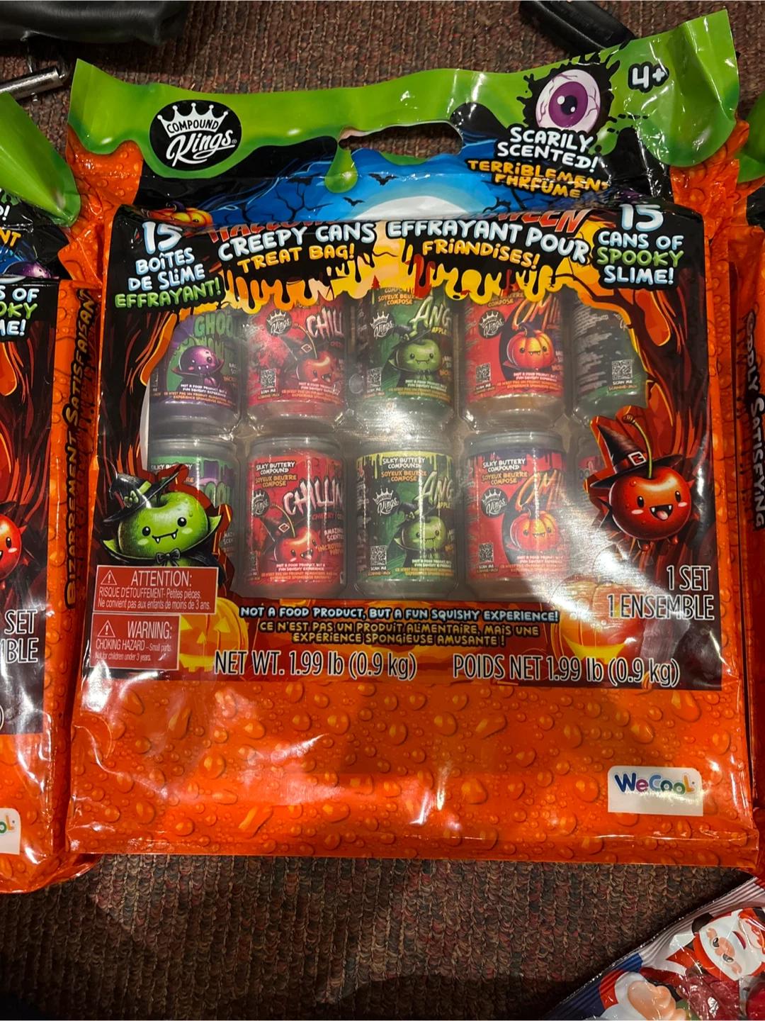 Compound Kings 15 Creepy Cans Slime Treat Bags
