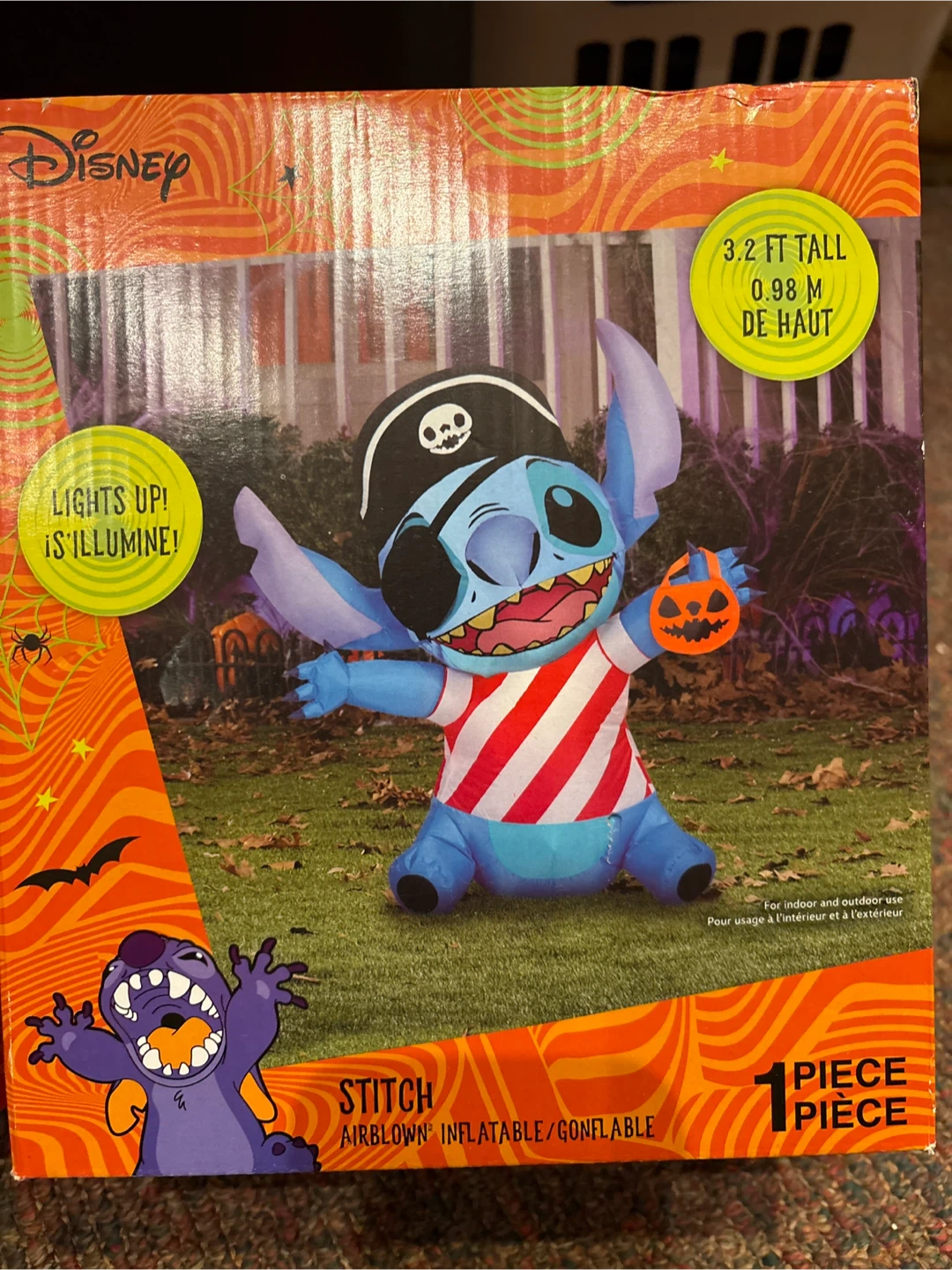 Disney Jack Skellington Airblown Inflatable - 3.5 FT Tall - photo 3