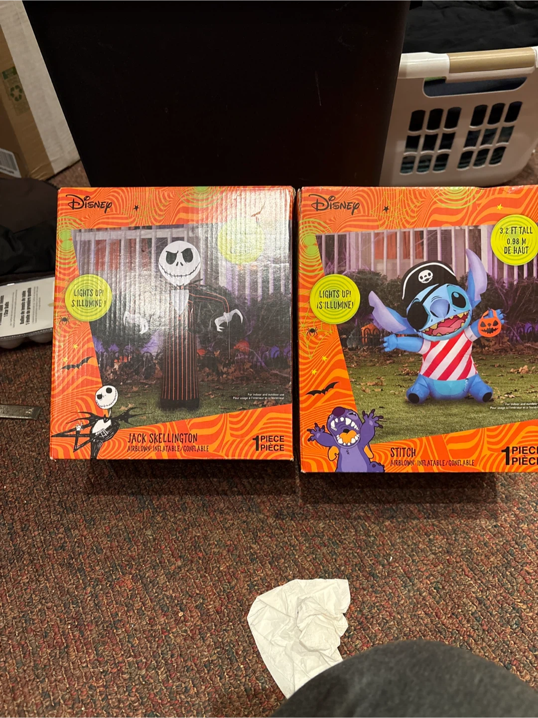 Disney Jack Skellington Airblown Inflatable - 3.5 FT Tall