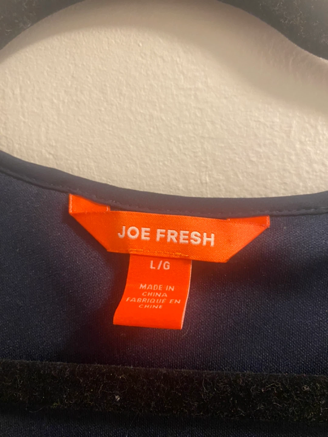 Joe Fresh Navy Blue Pleated Dress Size L/G - photo 3