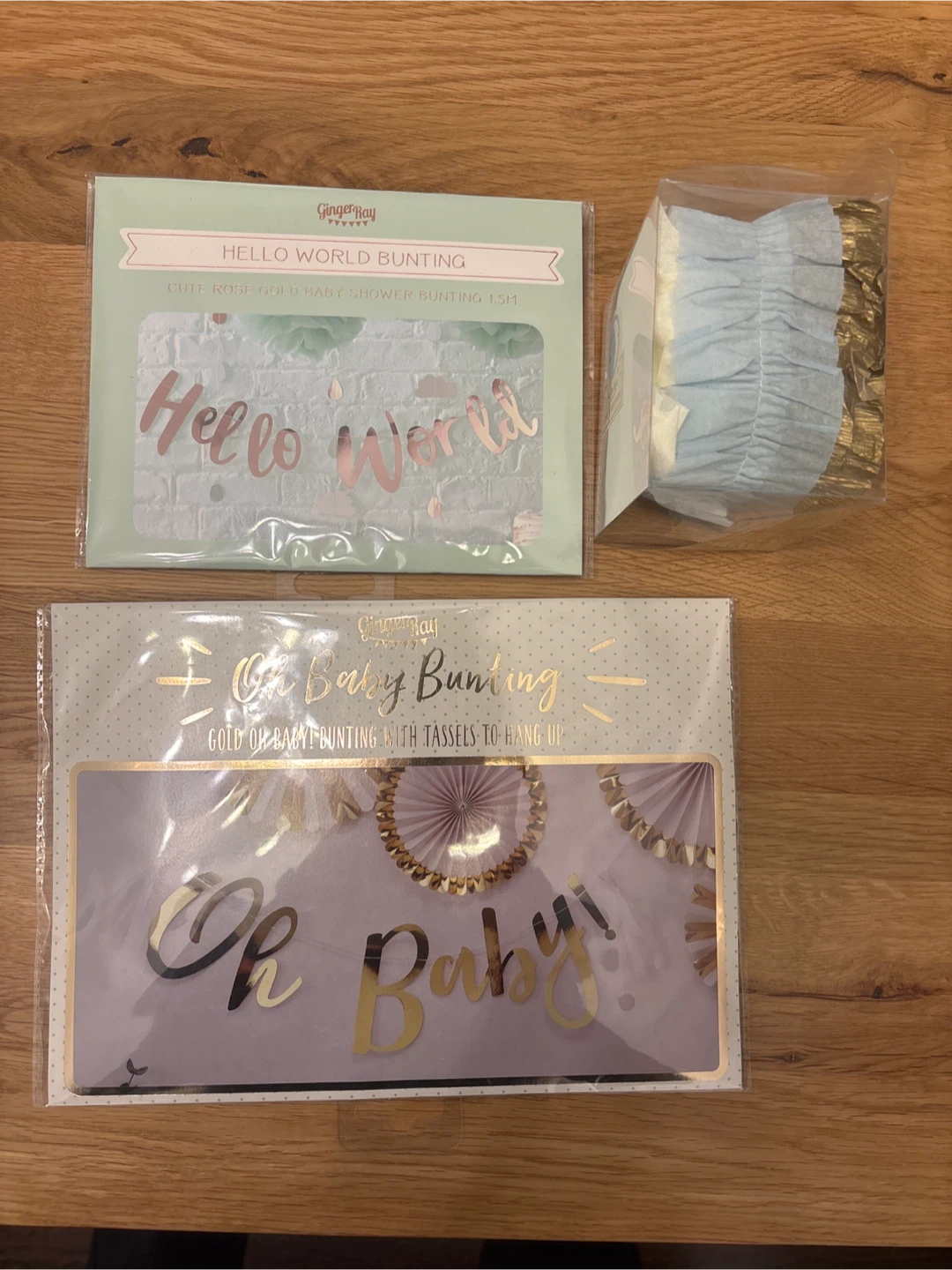 Baby shower decorations