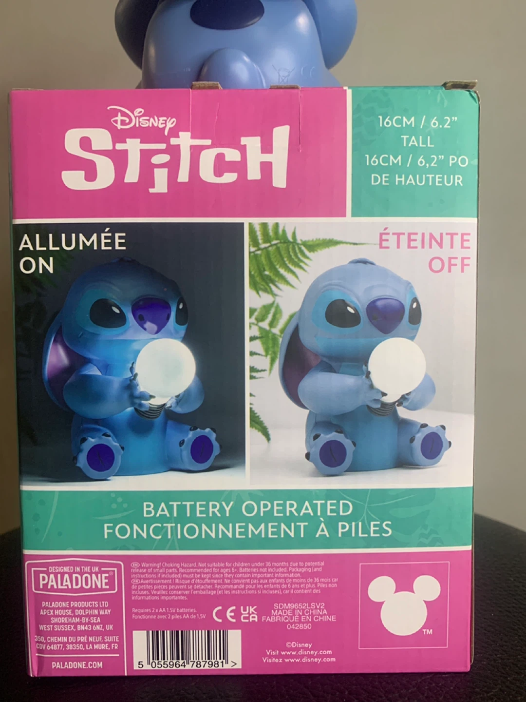 Paladone Disney Stitch 6.2" Tall Light - photo 2