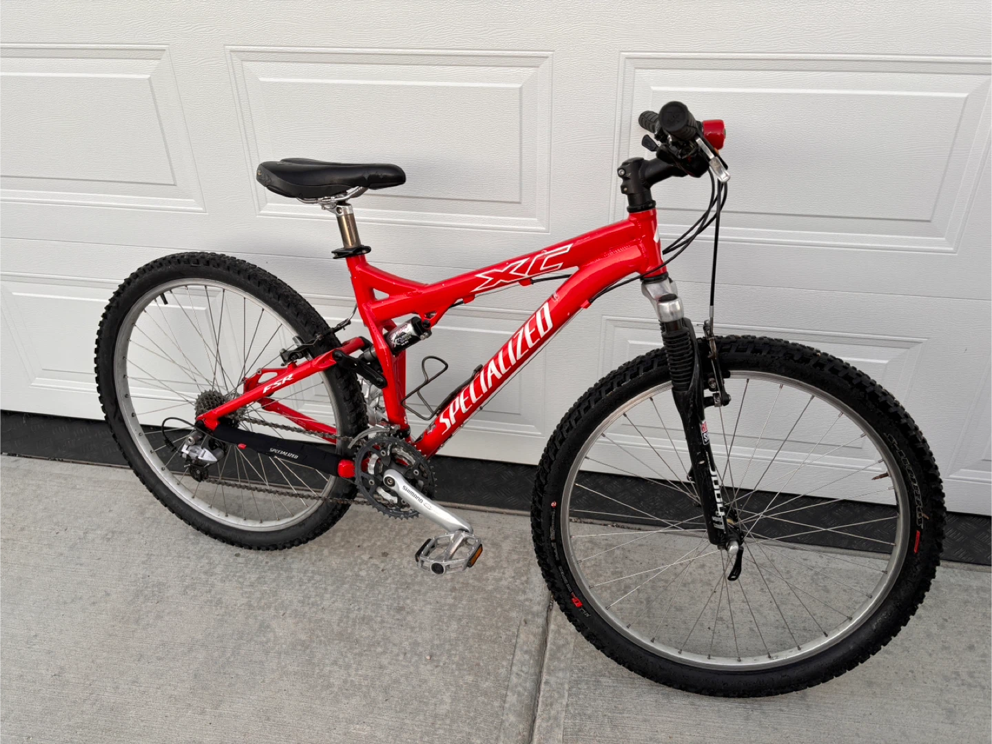 Red Specialized XC Mountain Bike