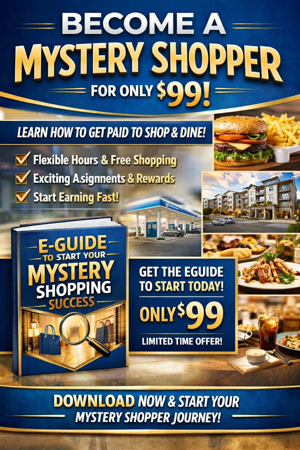 Mystery Shopping E-Guide for $99