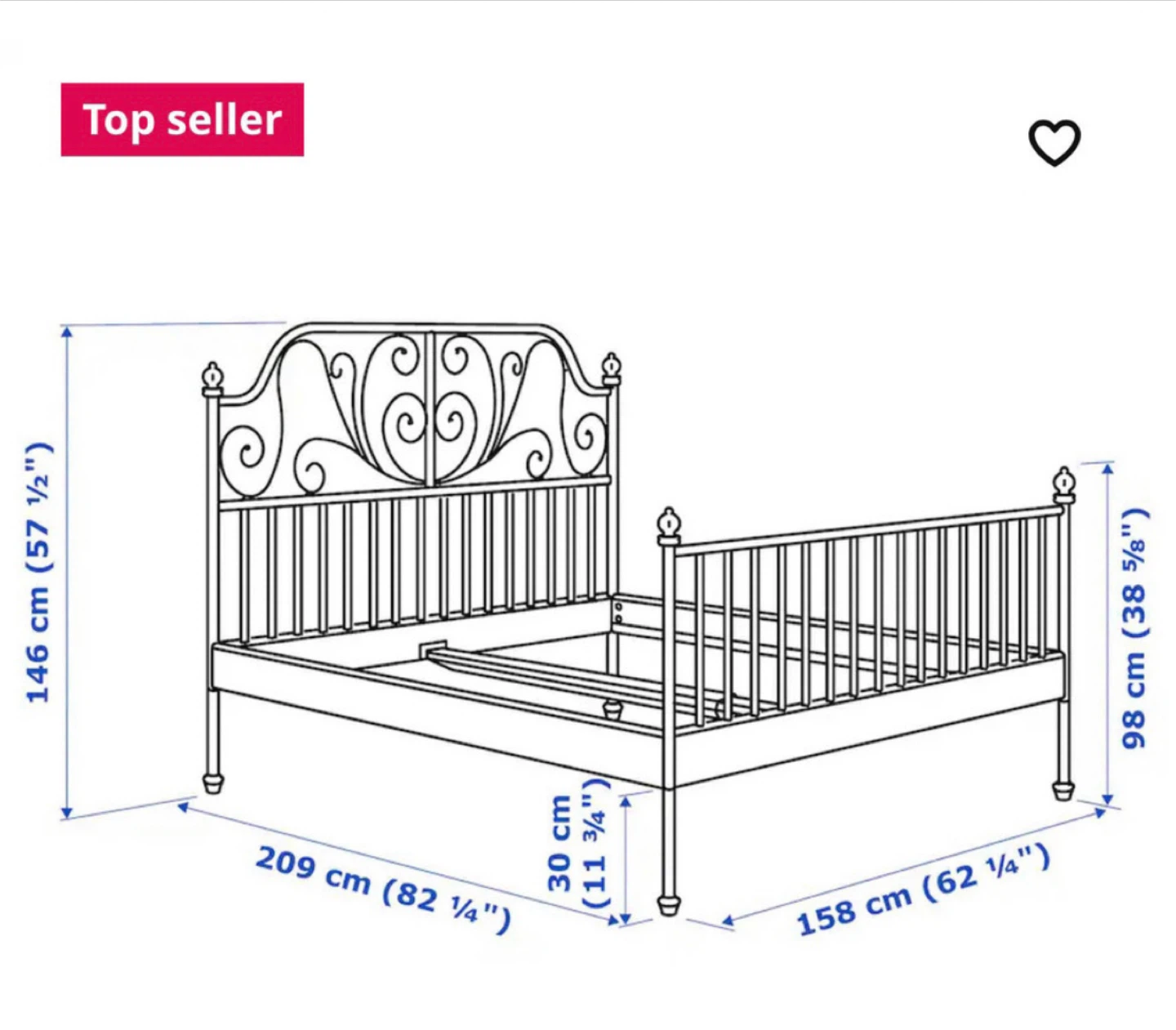 IKEA NEJDEN Bed Frame - photo 2