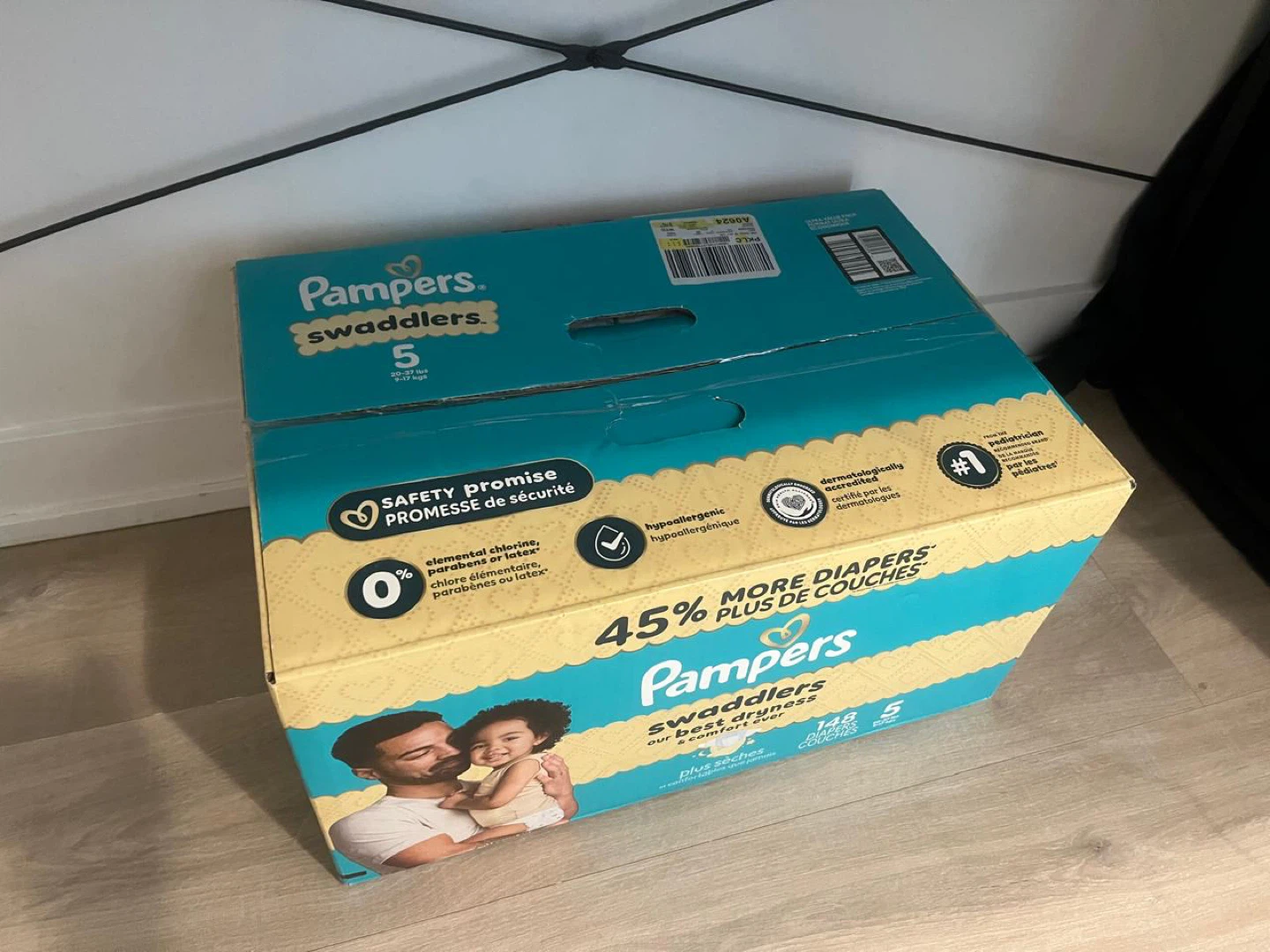 Pampers Swaddlers Diapers Size 5 - 148 Count