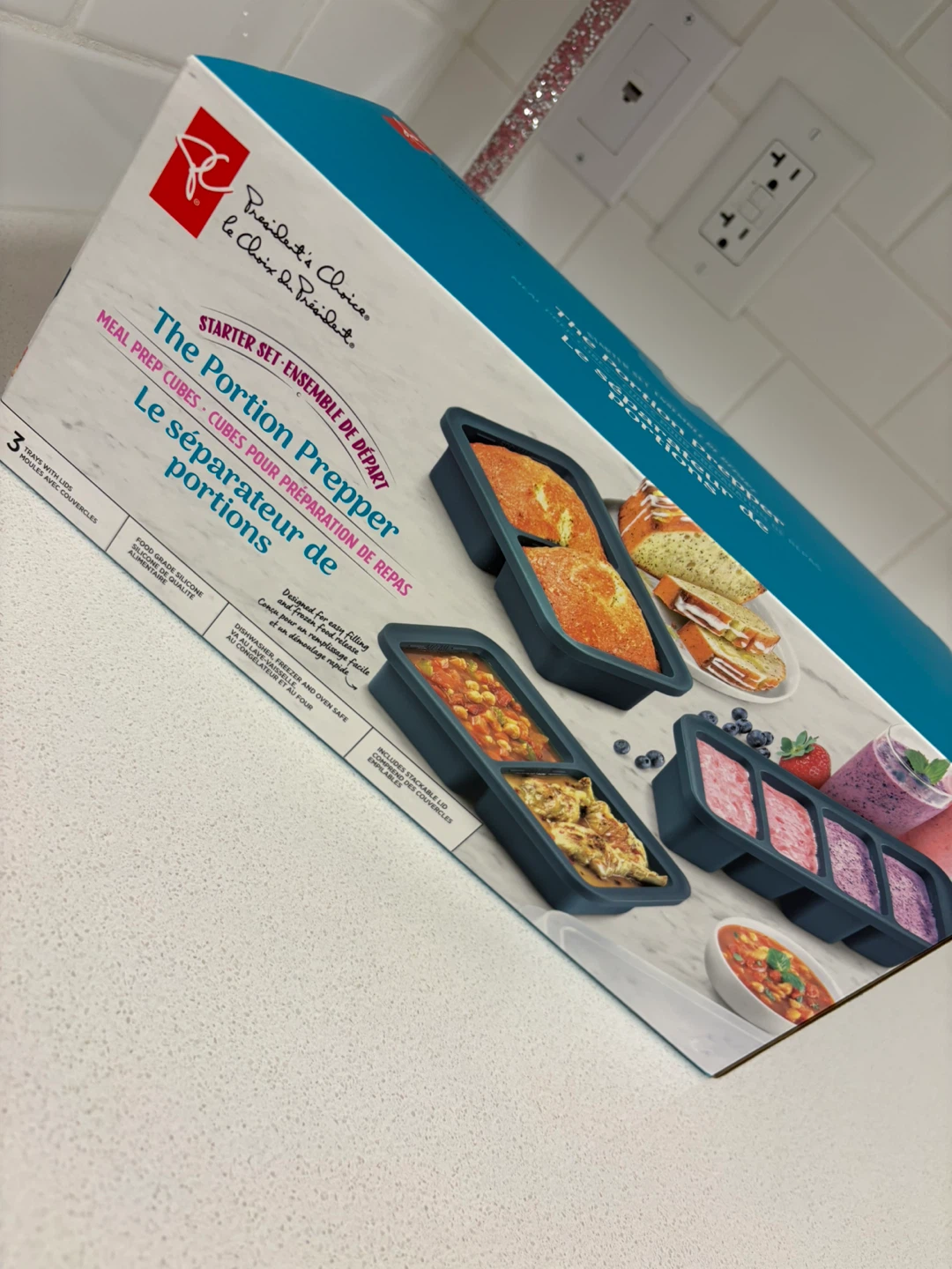 The Portion Prepper Meal Prep Cubes Starter Set