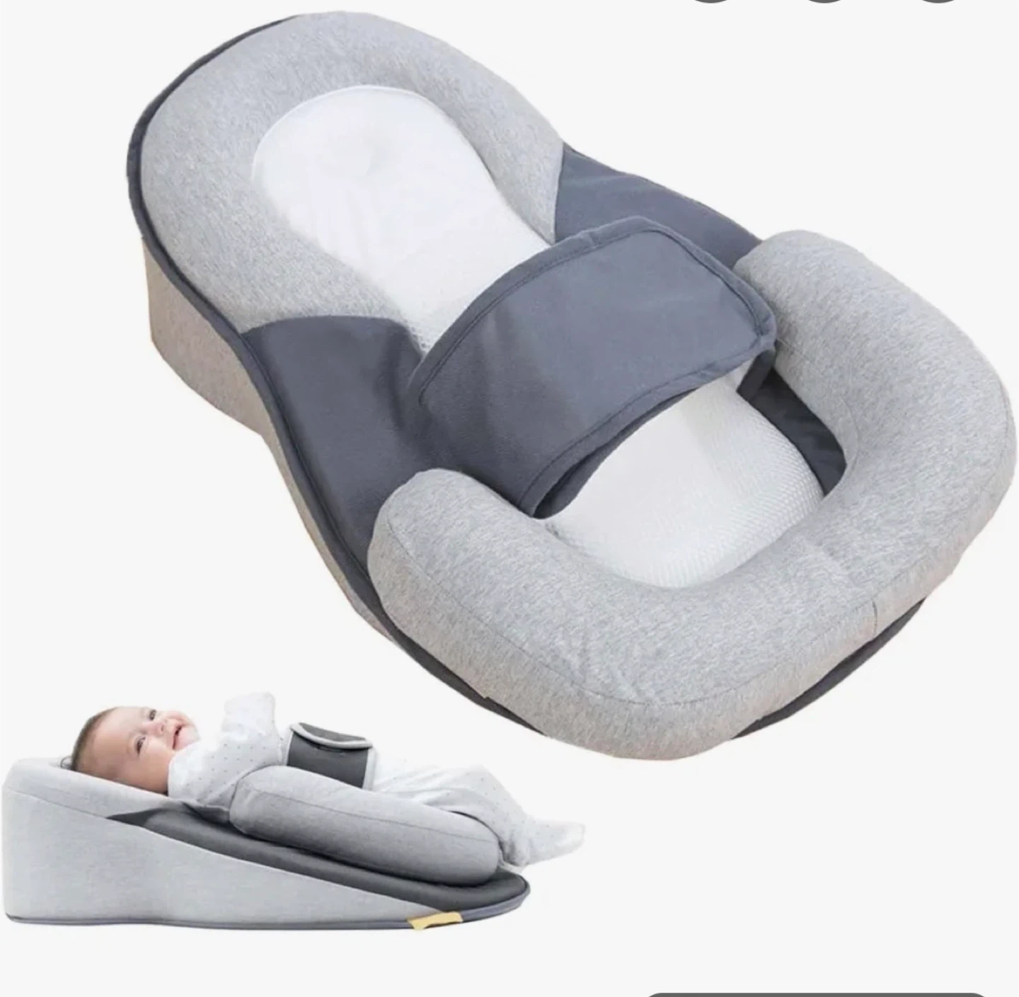 Baby Rest Nest Bed Acid Reflux With Strap