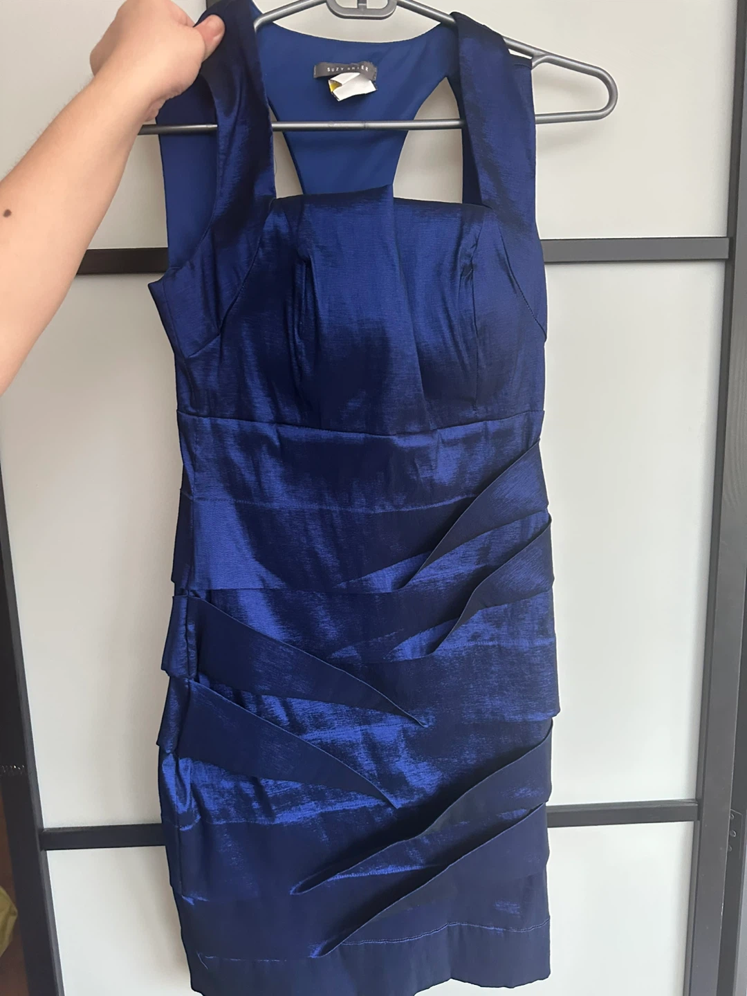 Elegant Royal Blue Cocktail Dress