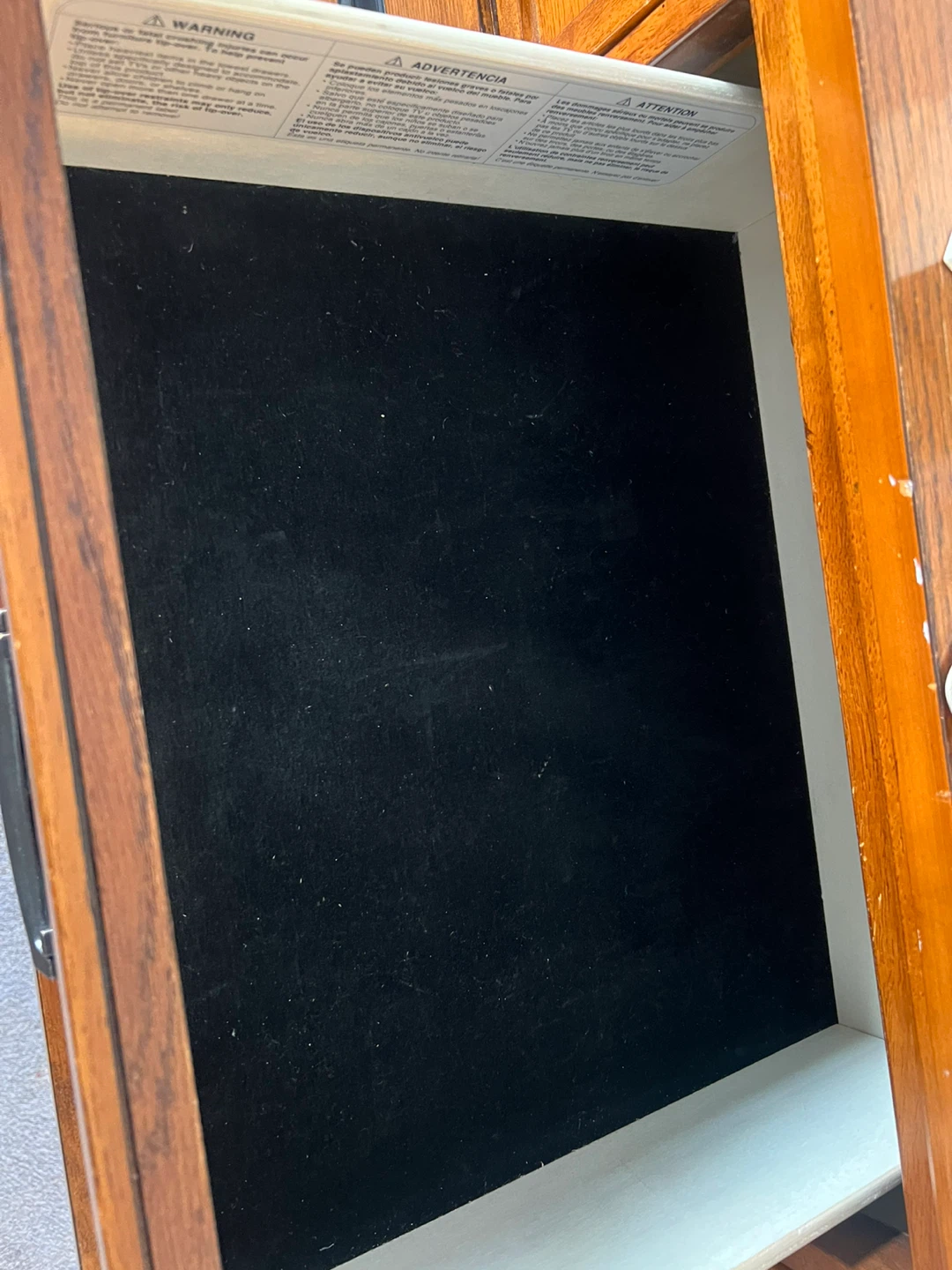Solid Wood Dresser with Mirror - photo 3