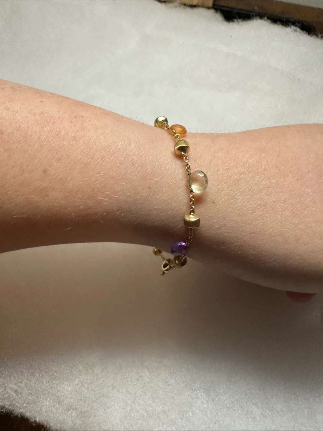 Marco Bicego Paradise 18k Yellow Gold Gemstone Bracelet - photo 3