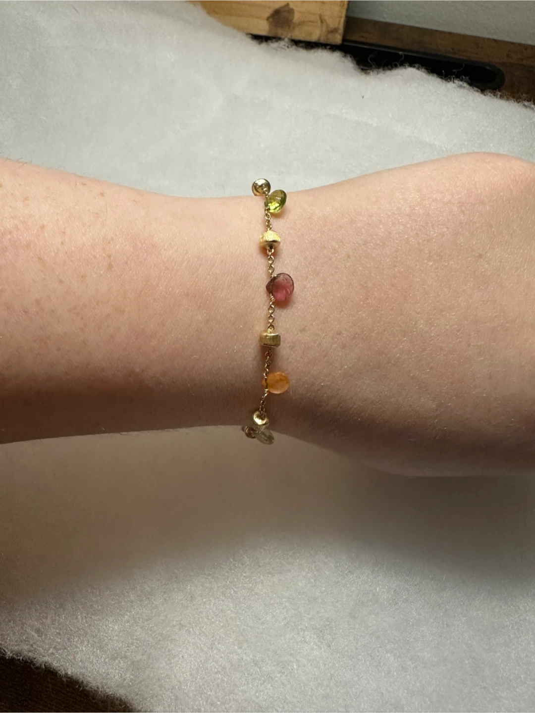 Marco Bicego Paradise 18k Yellow Gold Gemstone Bracelet - photo 4
