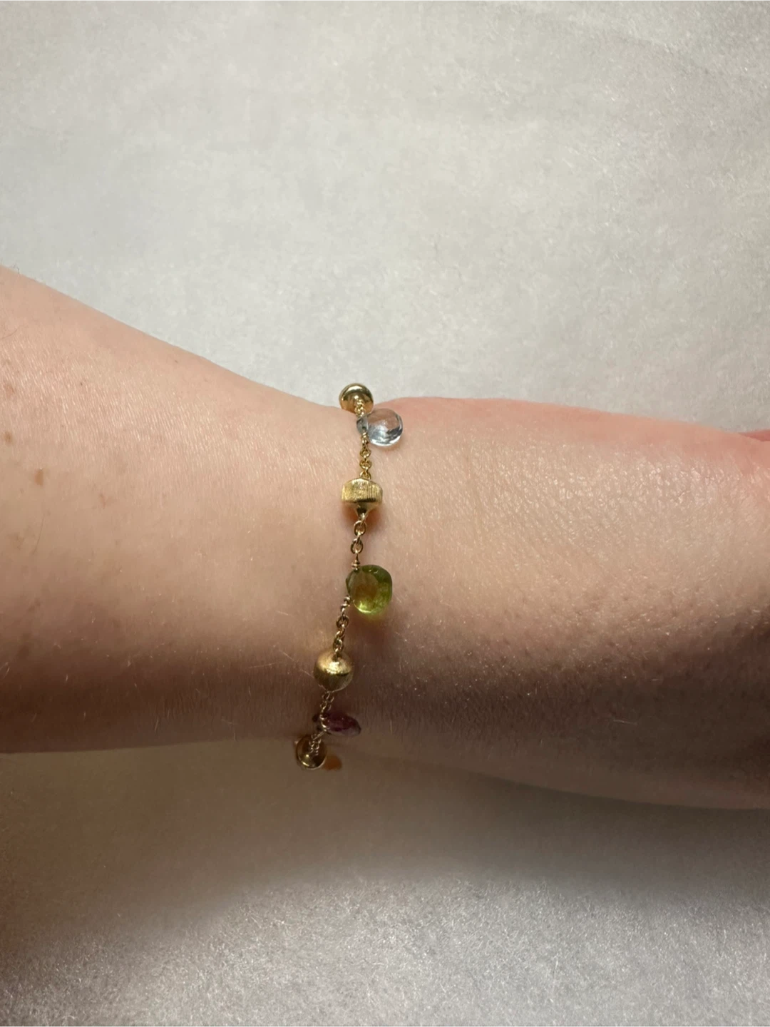 Marco Bicego Paradise 18k Yellow Gold Gemstone Bracelet - photo 5