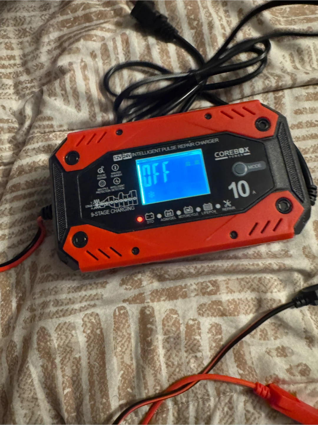COREBOX 12V/24V Intelligent Pulse Repair Charger - photo 2