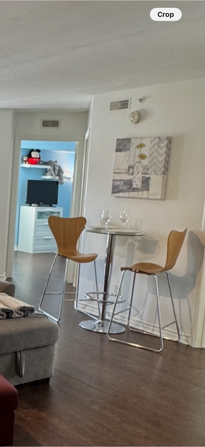 Set of 2 Modern Bar Stools - photo 2