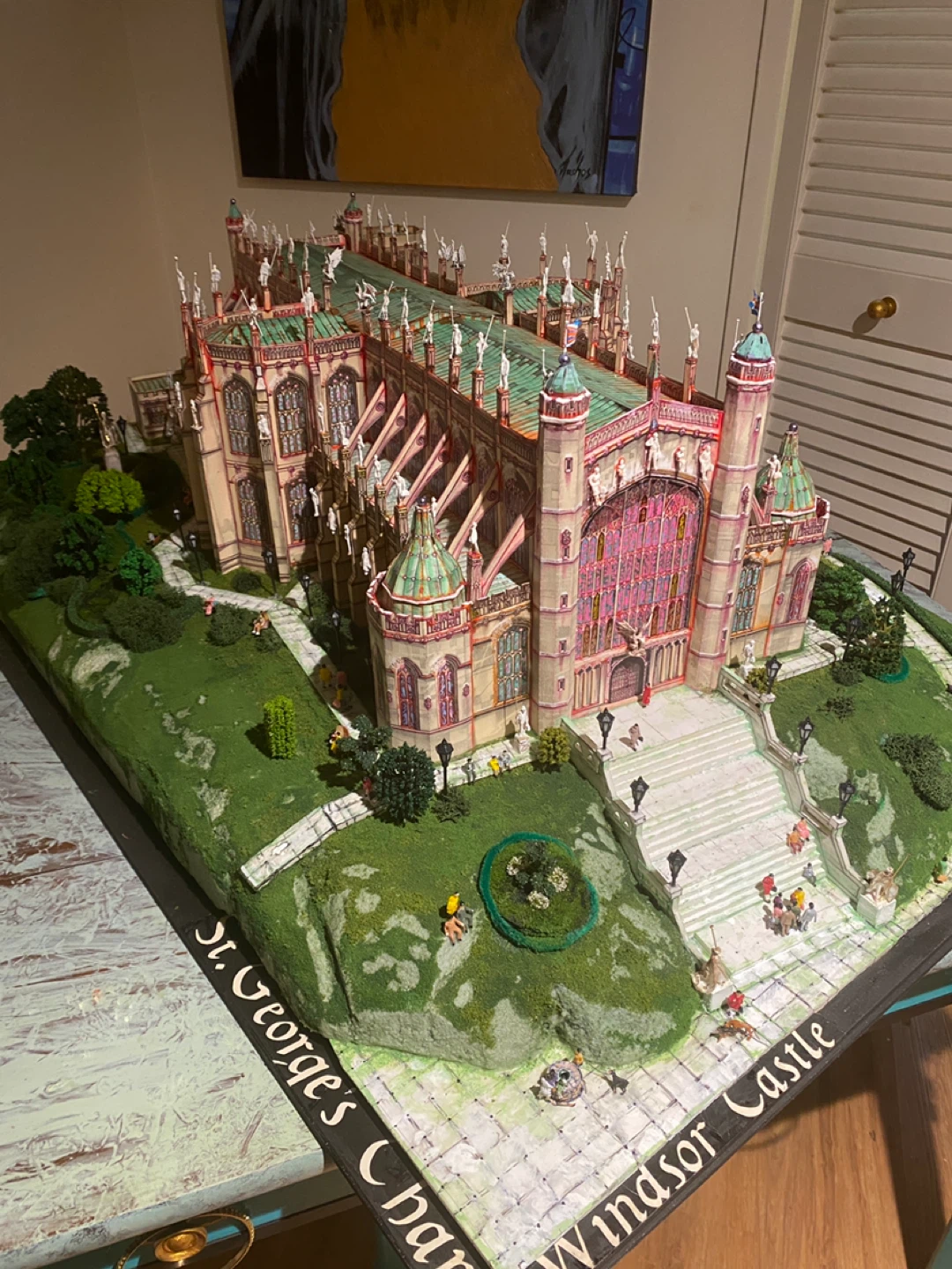 Windsor Castle Model Diorama