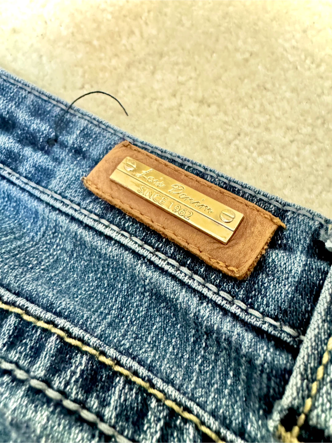 vintage lois denim jeans - photo 4
