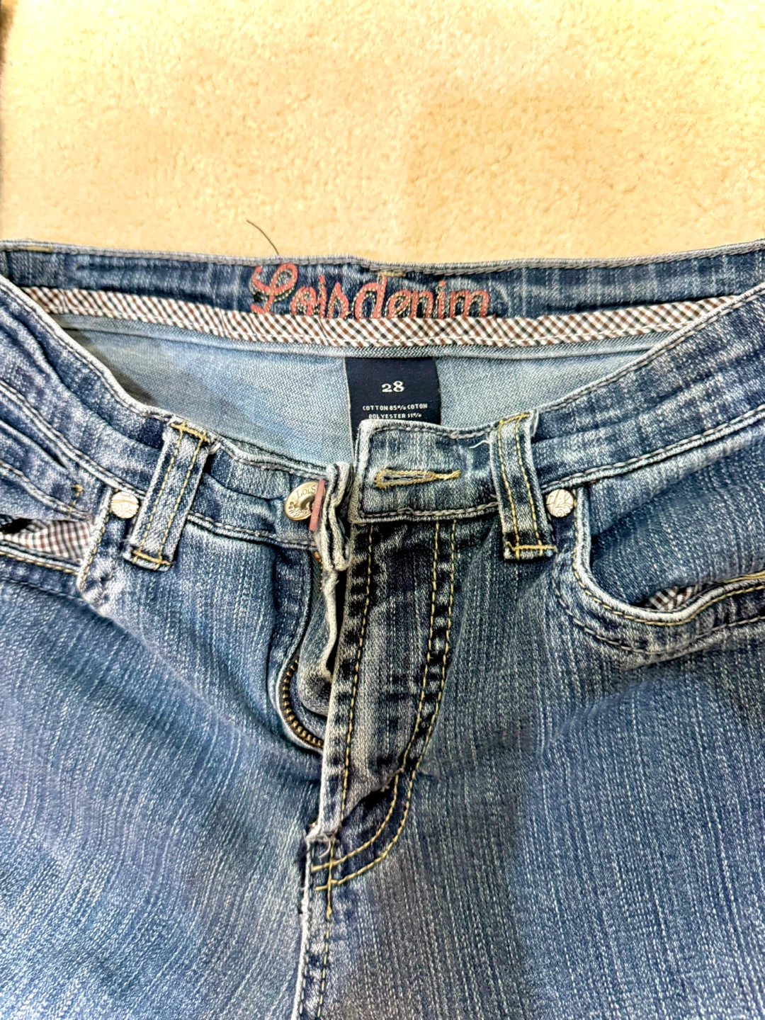vintage lois denim jeans - photo 3