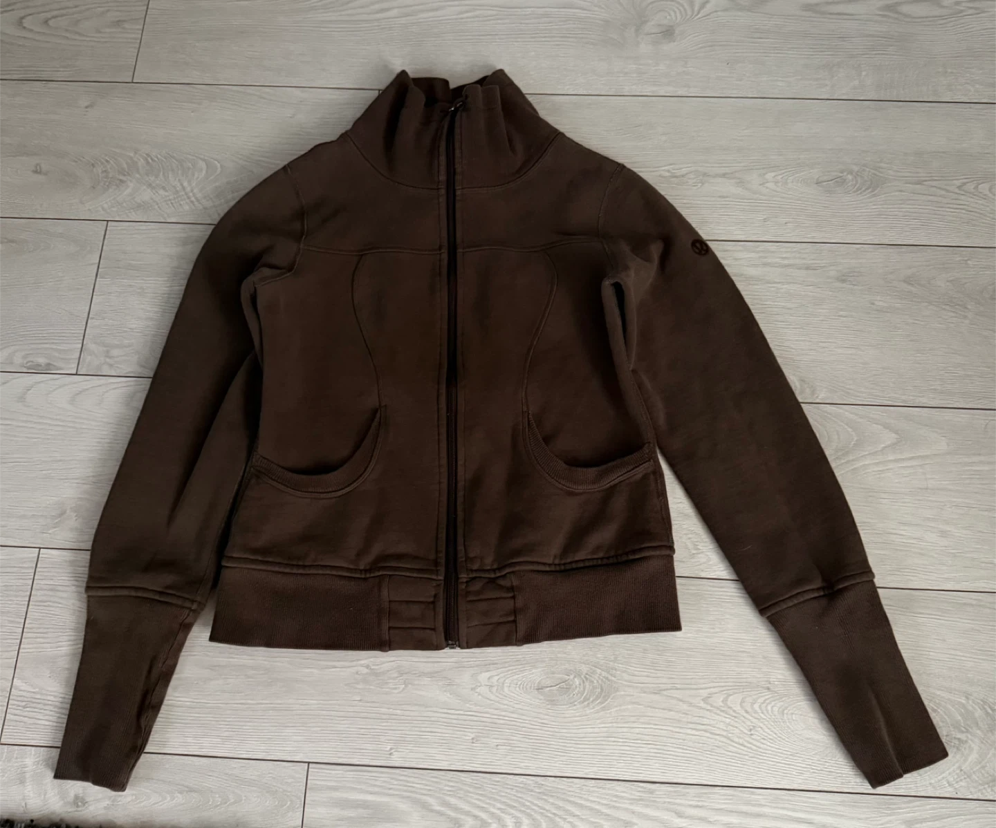 Lululemon Brown Zip-Up Jacket