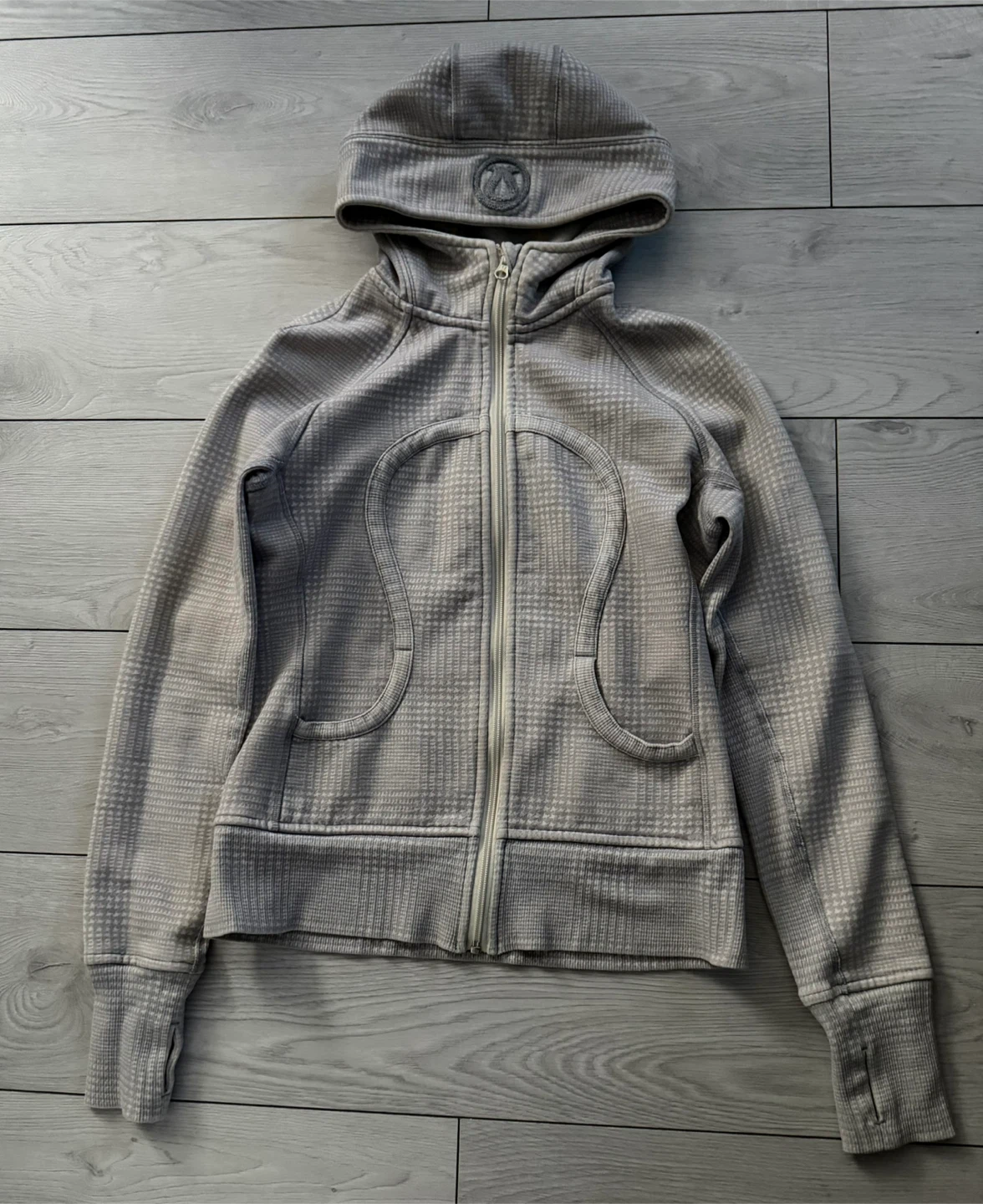 Lululemon Hoodie - Grey Plaid