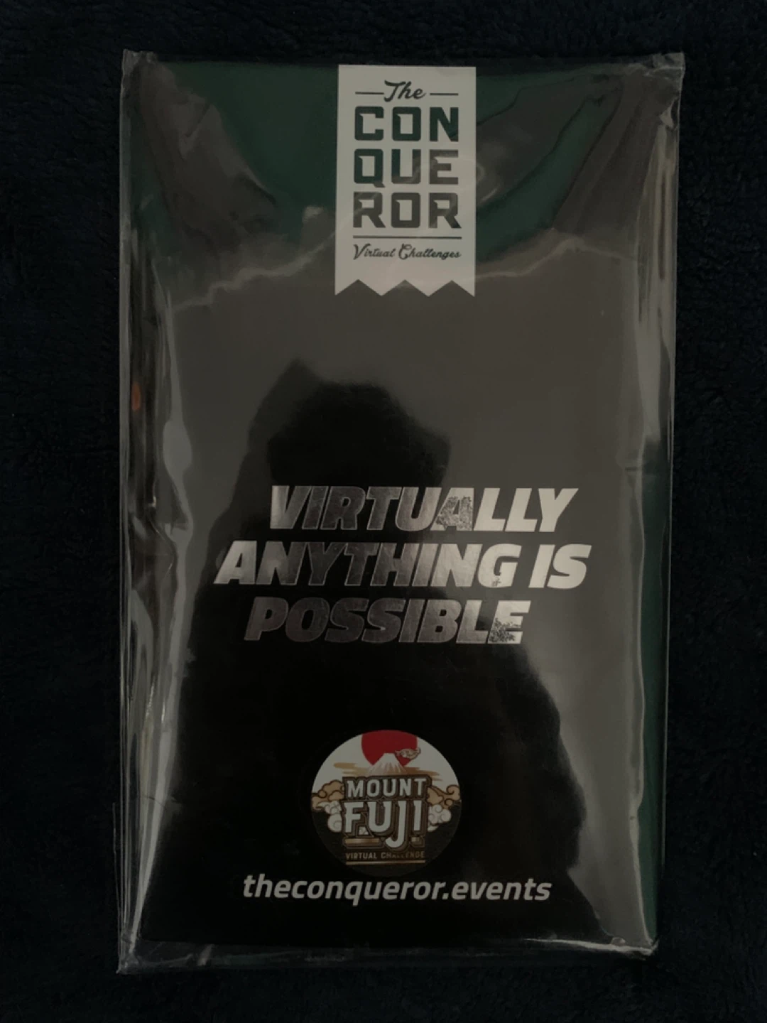 The Conqueror Virtual Challenge Medal - Mount Fuji - photo 3