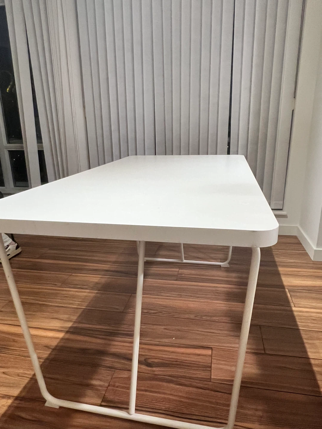 IKEA White Dining Table - photo 2