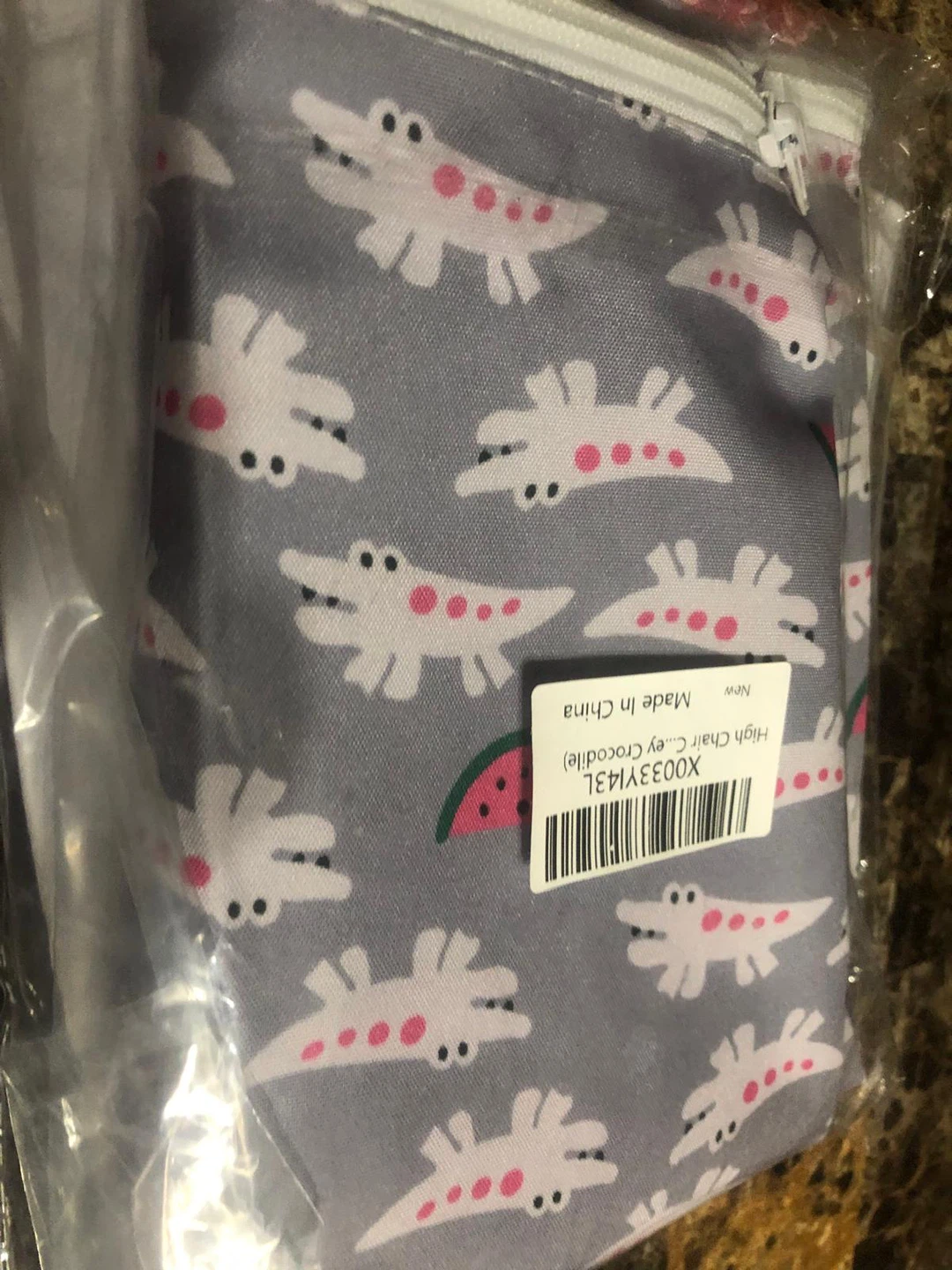 New-Lomgwumy High Chair Cover - Crocodile Pattern - photo 5
