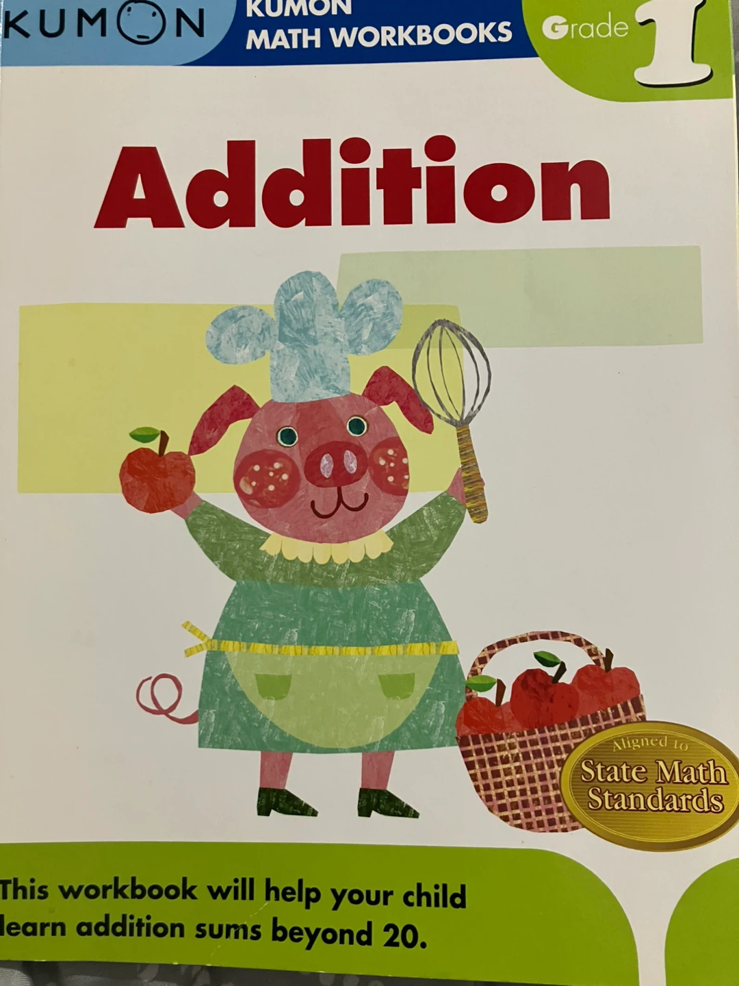 Kumon Grade 1 Addition Workbook