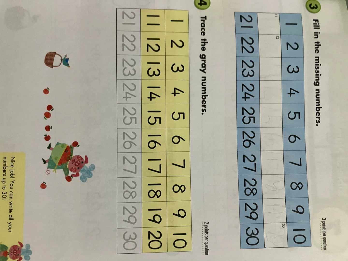 Kumon Grade 1 Addition Workbook - photo 3