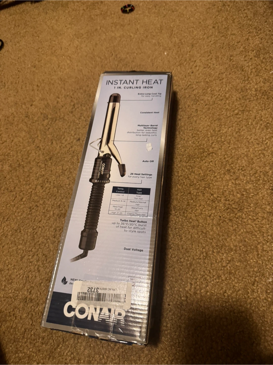 Conair Instant Heat 1 Inch Curling Iron - photo 2