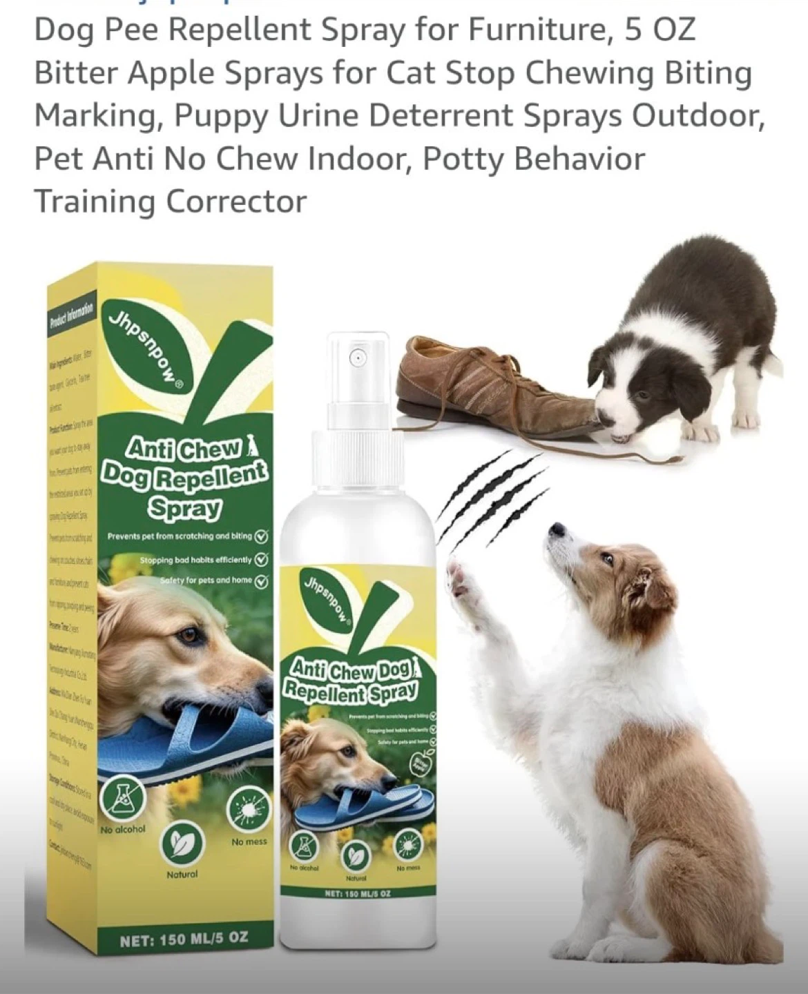 Anti Chew Dog Repellent Spray 150 ML - photo 2