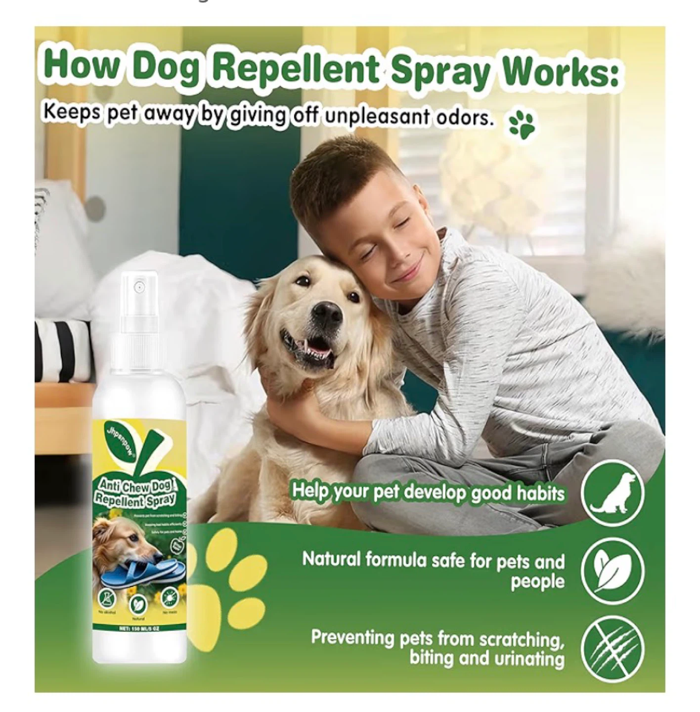 Anti Chew Dog Repellent Spray 150 ML - photo 4