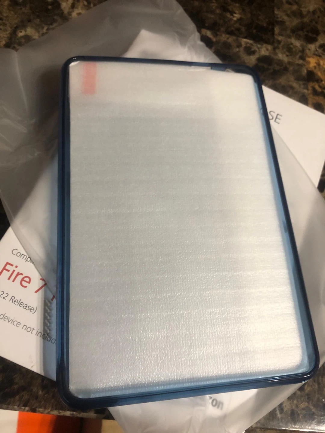 New -Mission Clear Case for Fire 7 Tablet ,Deep Sea Blue - photo 5