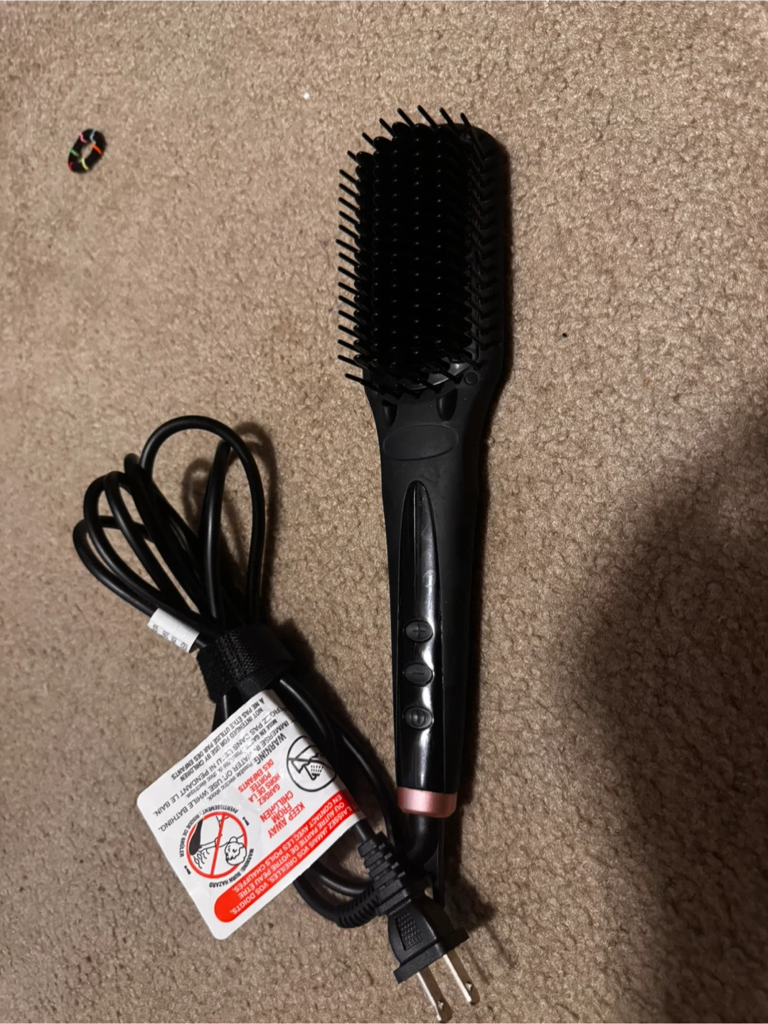 Amika Black Heated Styling Brush - photo 3