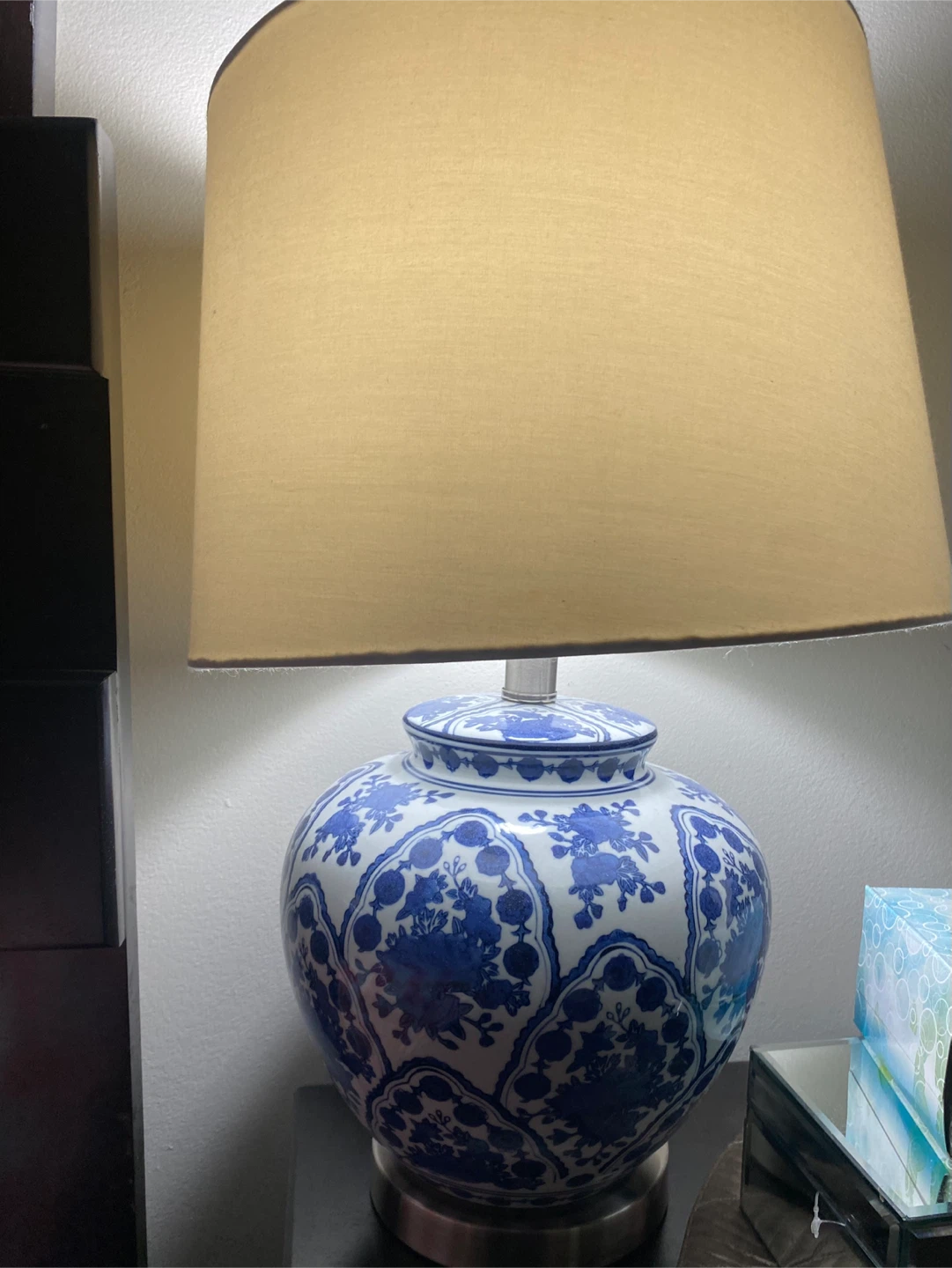 Blue and White 2 Ginger Jar Table Lamp