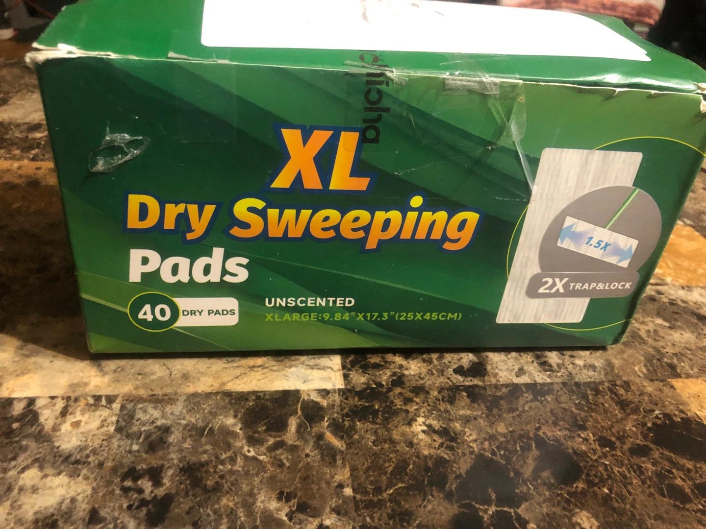 New-XL Dry Sweeping Pads for Mop - 40 Count - photo 2
