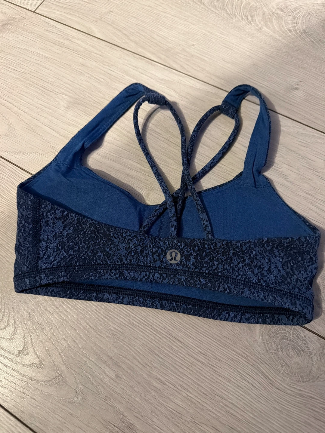 Lululemon Sports Bra - Blue Pattern