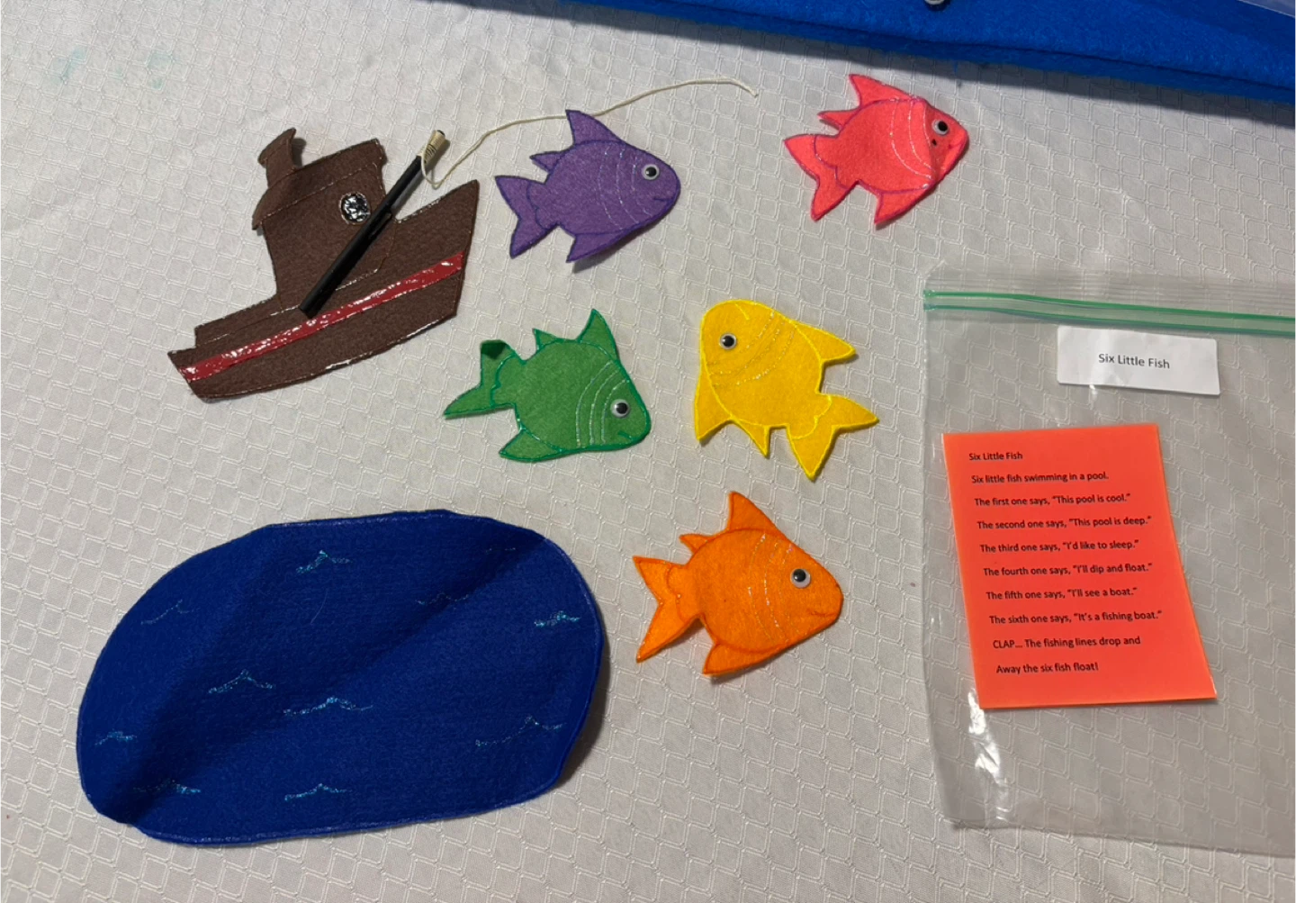 Felt Story Board - The Gruffalo, Six Little Fish, and More! - photo 4