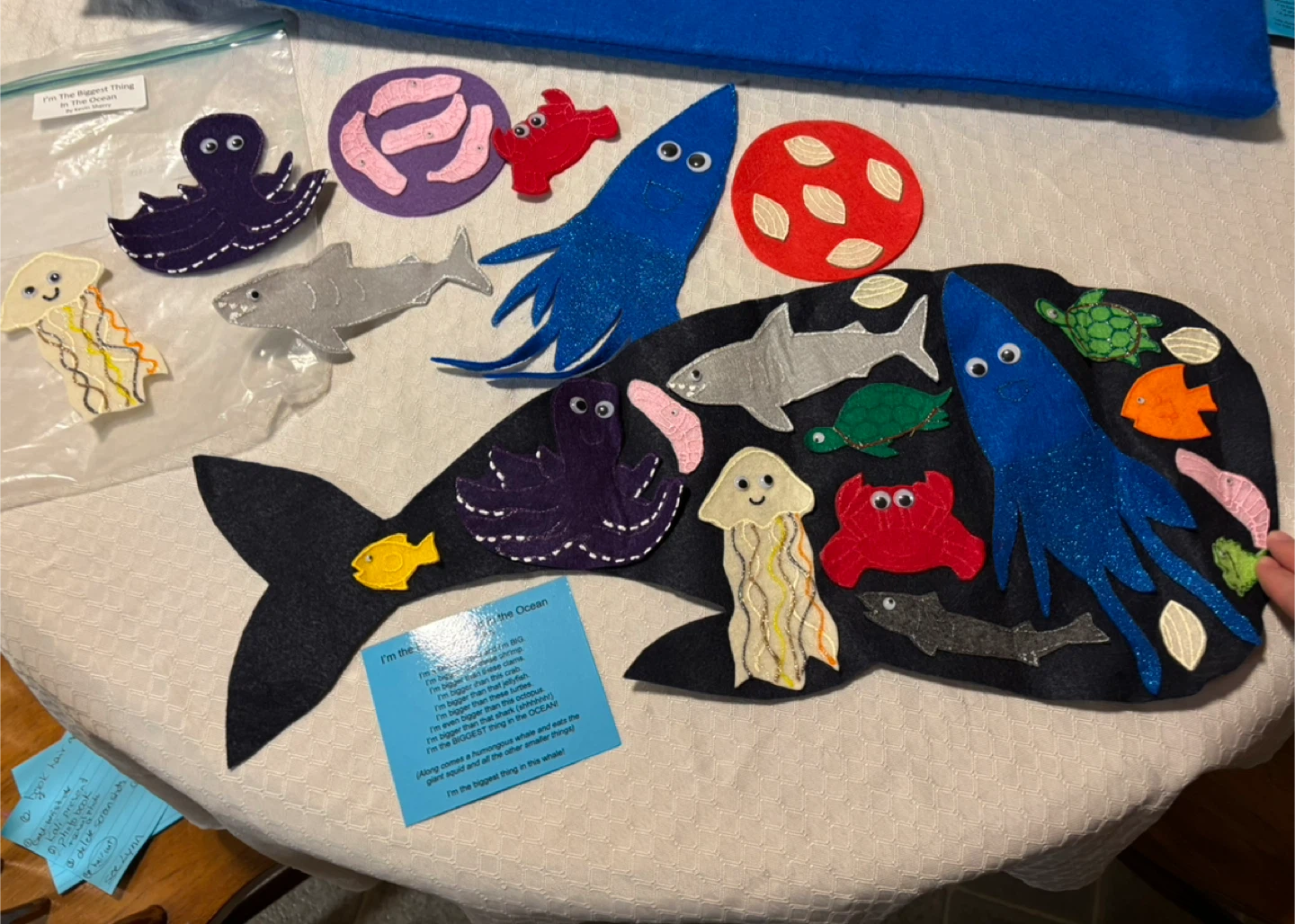 Felt Story Board - The Gruffalo, Six Little Fish, and More! - photo 5