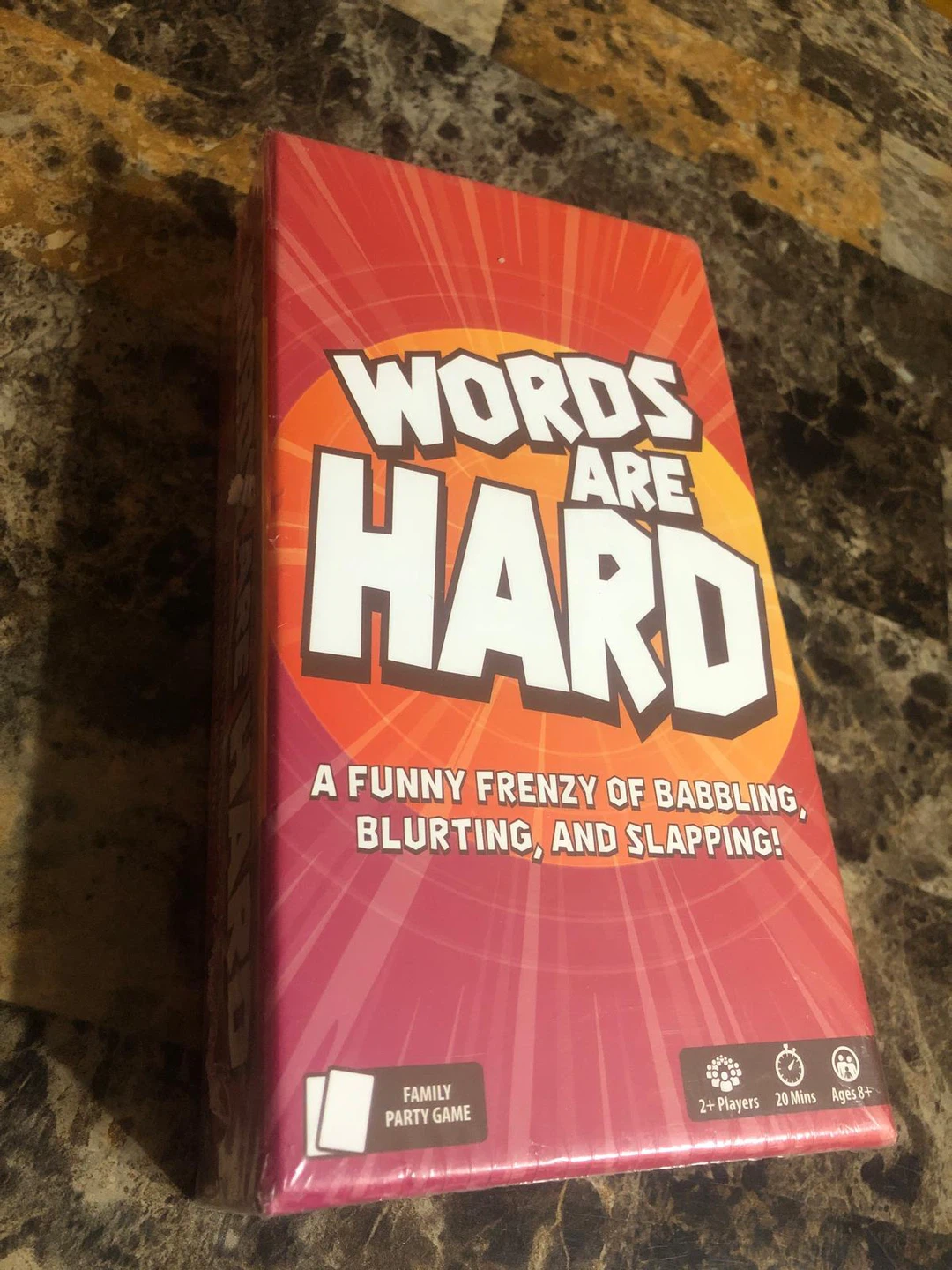 New -Words Are Hard Family Party Game - photo 3