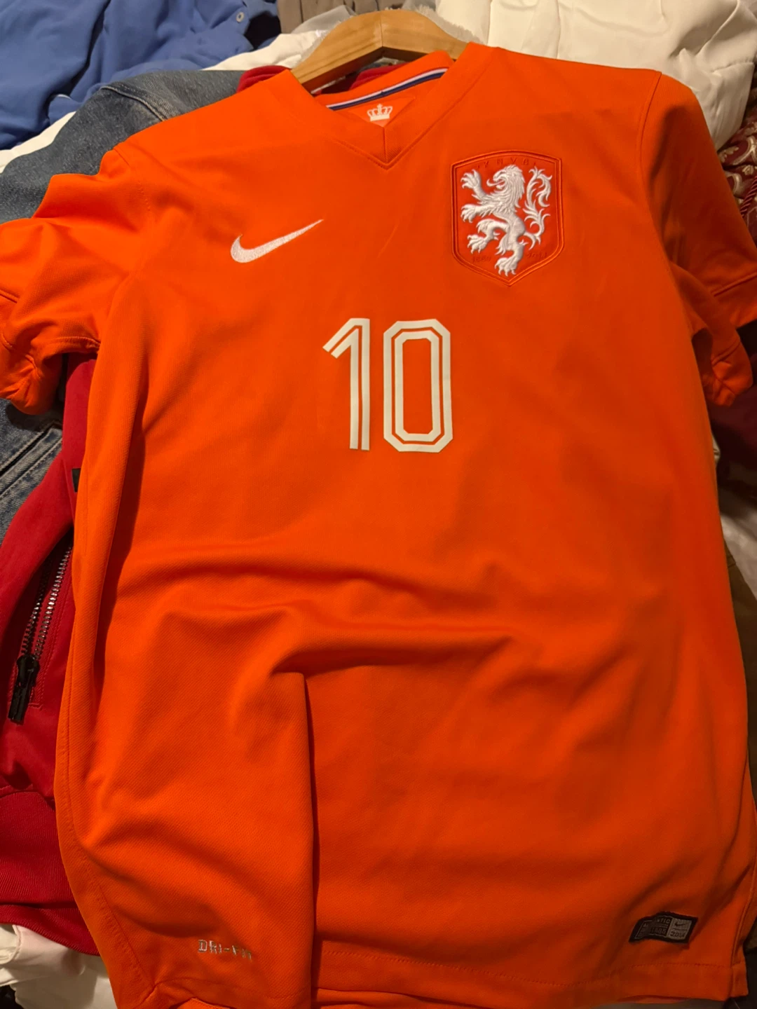 Nike Netherlands National Team Soccer Jersey Sneijder #10