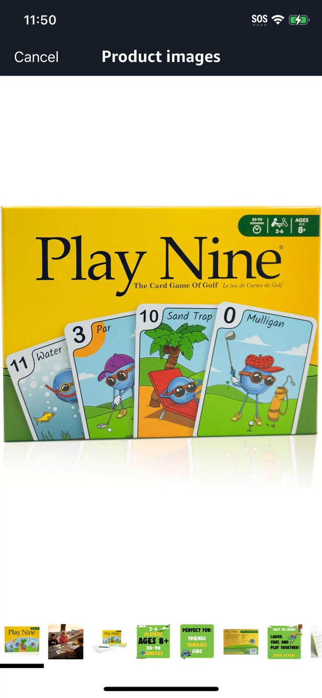 New-Play Nine The Card Game Of Golf! - photo 2
